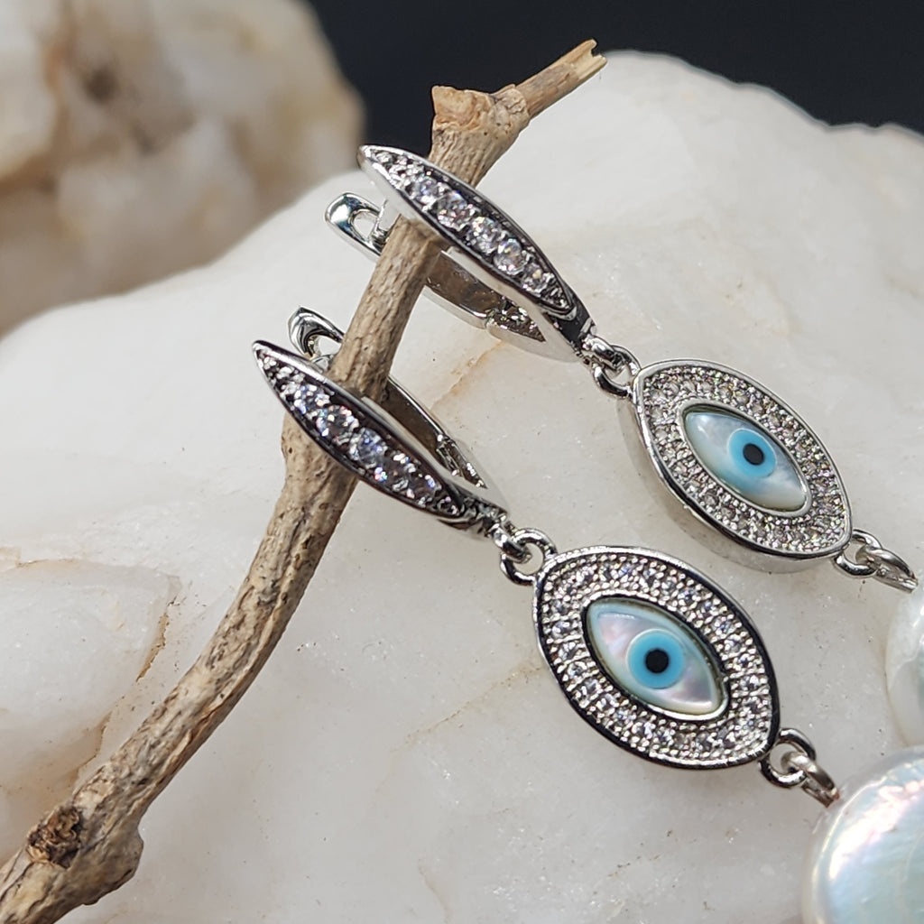 We See Each Other / Designer Jewelry Silver Earrings Natural Coin Pearls Hypoallergenic Jewelry Most Popular Jewelry Gift For Women