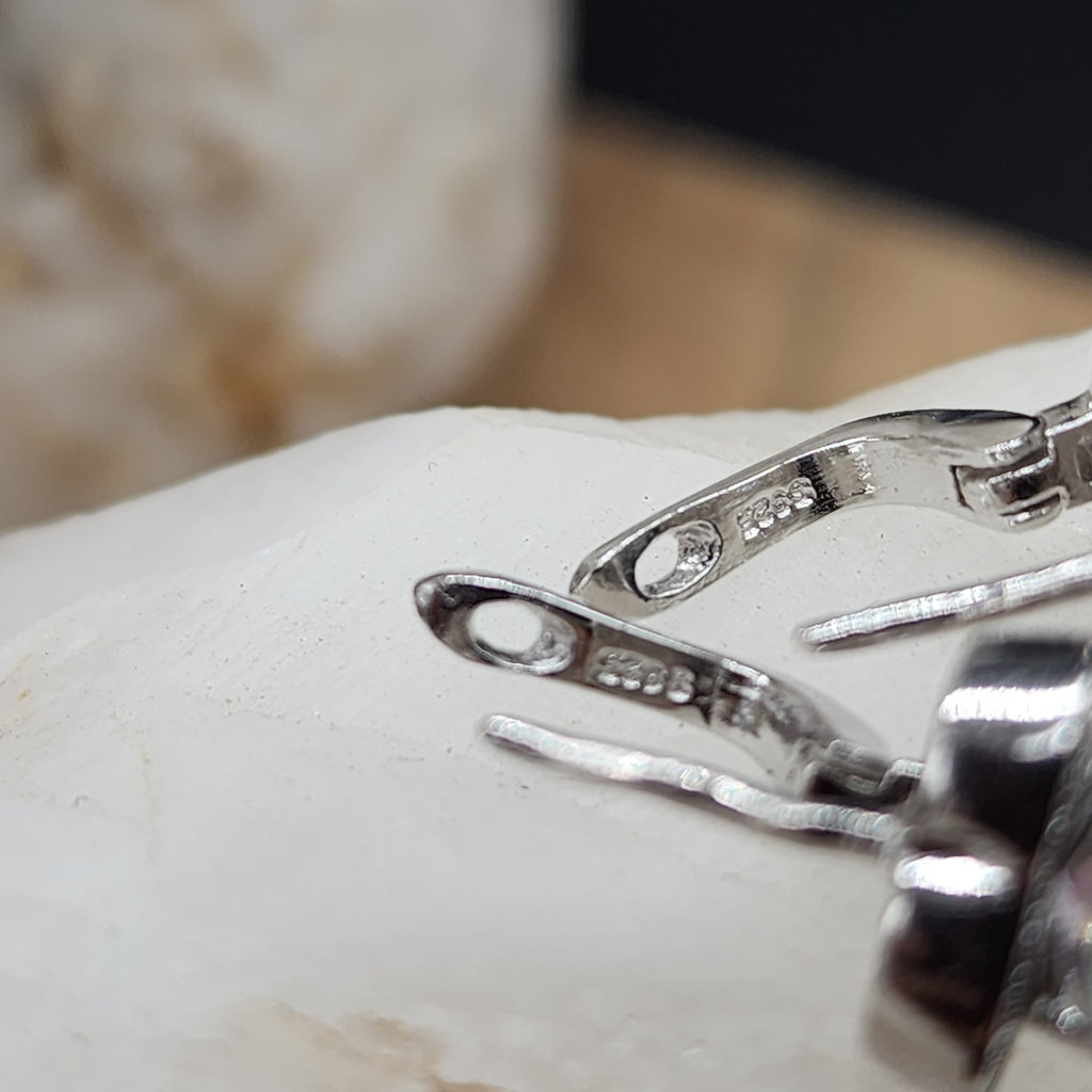 Take Me Out / Most Popular Jewelry Silver Earrings Natural Mystic Topaz Studs Hypoallergenic Earrings Gift For Women