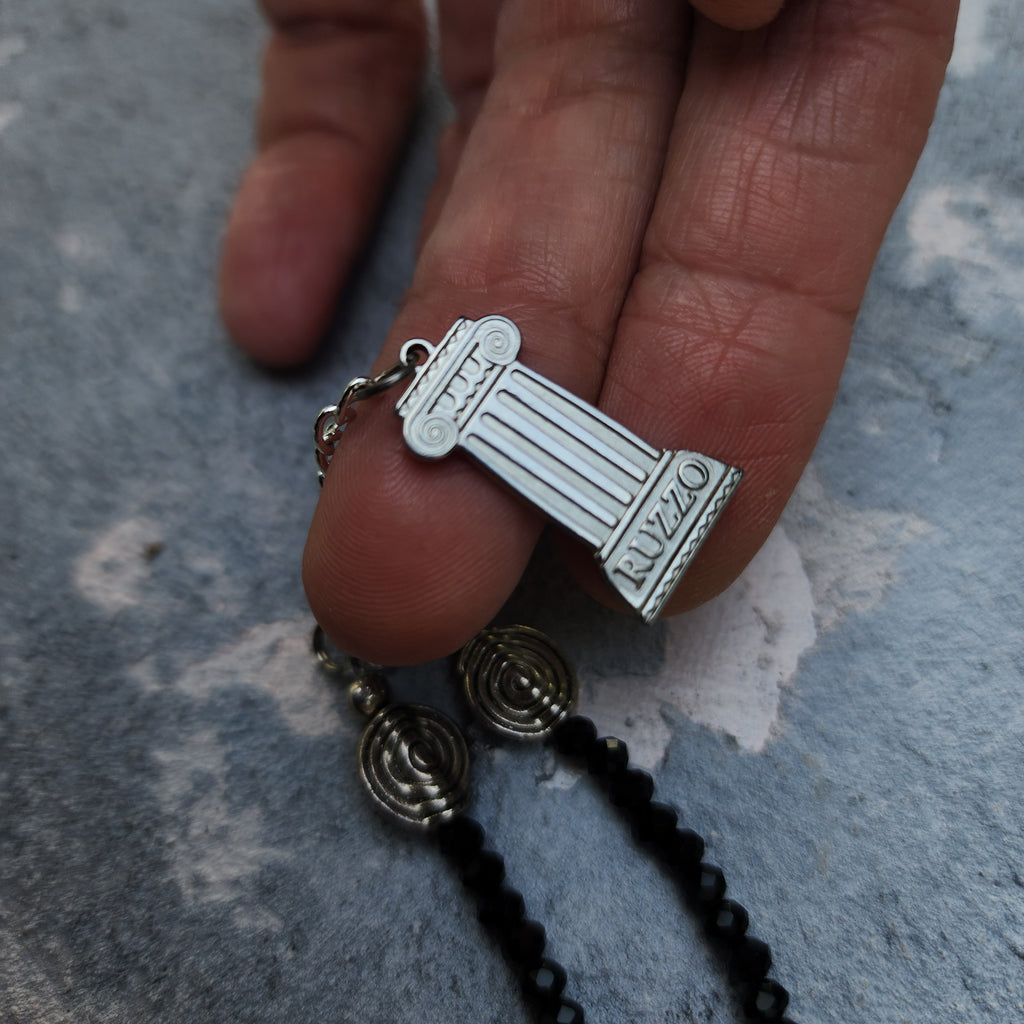 TAHITIAN GOLD / Designer Jewelry Long Necklace Elegant Jewelry Exotic Rare Pearl Necklace Austrian Crystal Necklace Gift for Momen