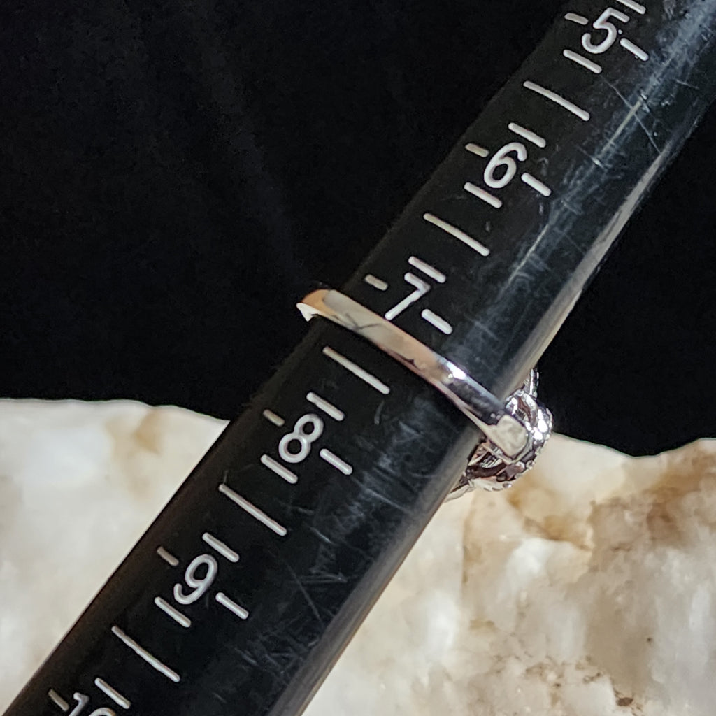 Monroe / 7.2 / Designer Jewelry Alexandrite Stone Unique Ring Hypoallergenic Silver 925 Ring Gift for Momen