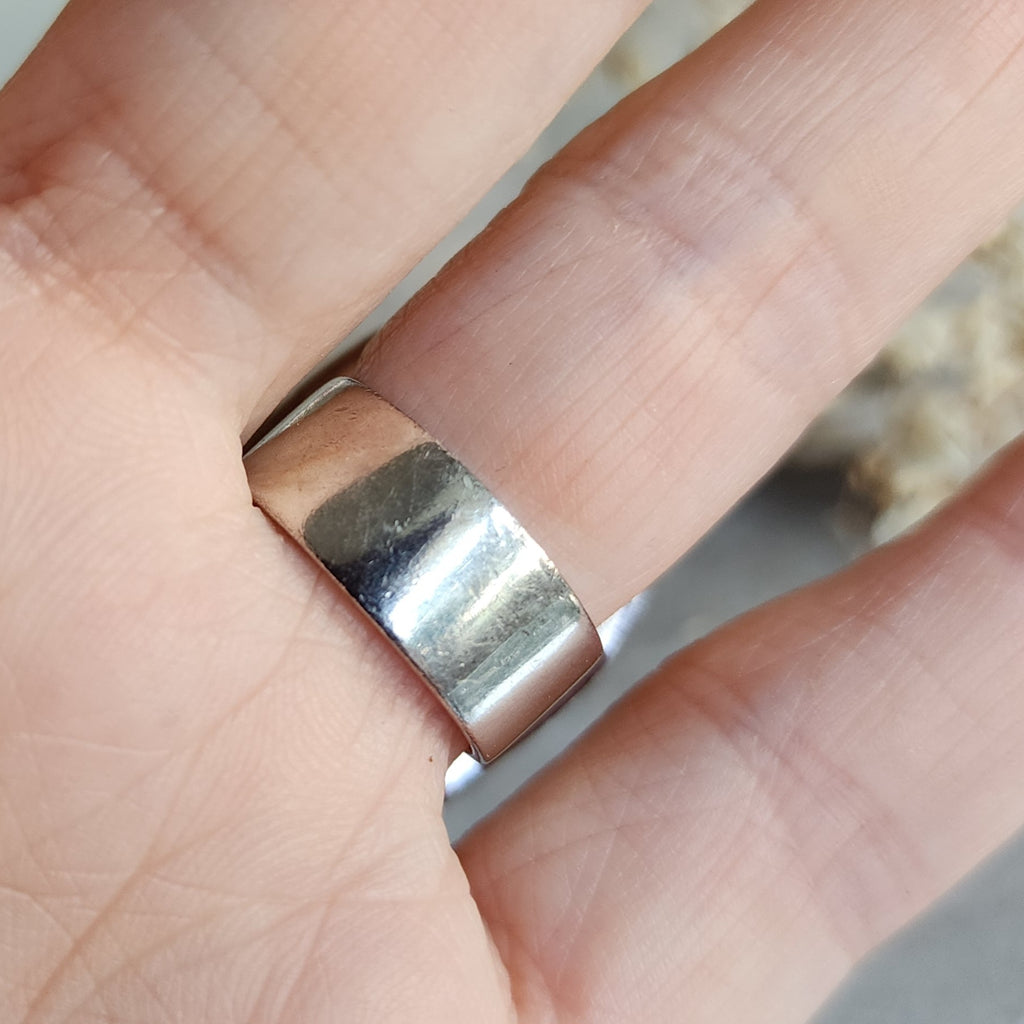 Two Moon / 7 / Designer Jewelry Raw Amber Stone Unique Ring Hypoallergenic Silver 925 Ring Natural Amber Gift for Momen