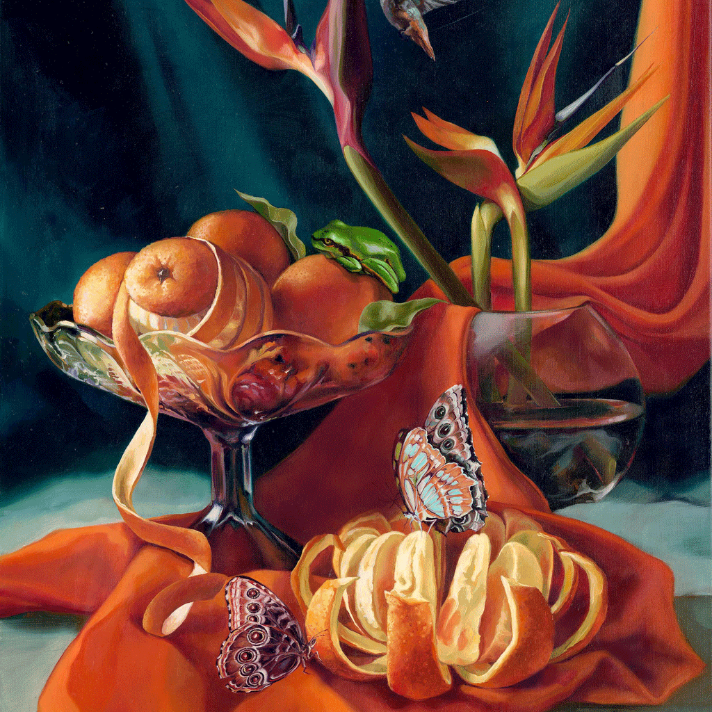 Still- Life with Birds of Paradise