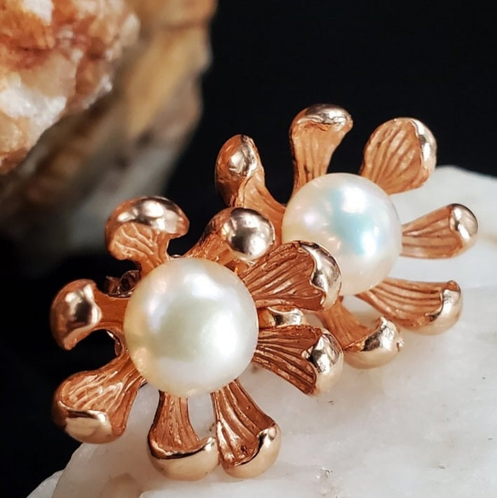 Seasons Of The Sea / Most Popular Jewelry Silver Gold Earrings Natural Pearls Studs Hypoallergenic Earrings Gift For Women