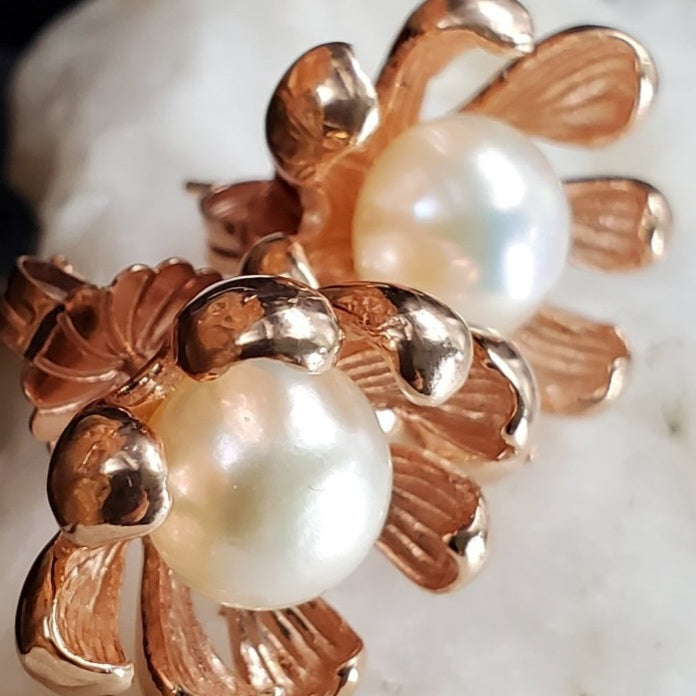 Seasons Of The Sea / Most Popular Jewelry Silver Gold Earrings Natural Pearls Studs Hypoallergenic Earrings Gift For Women