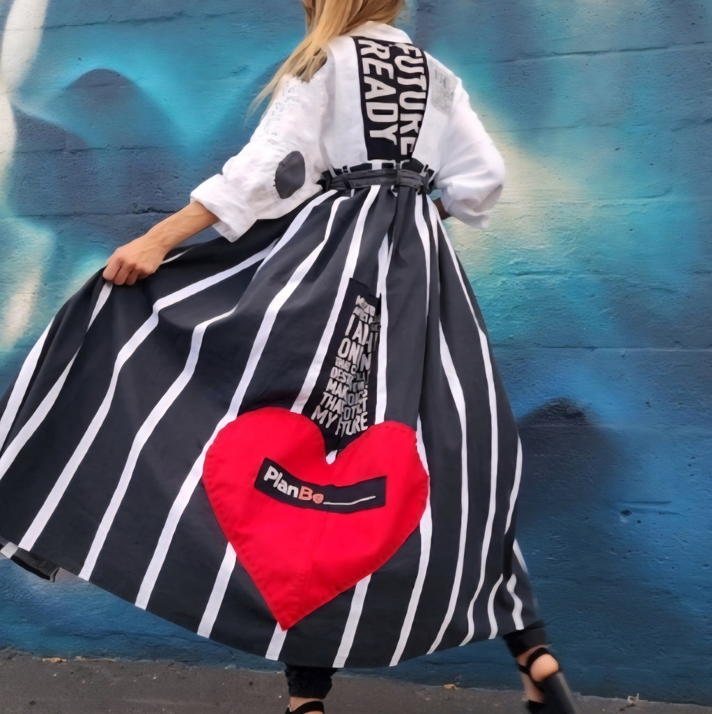 Plan Be / Concept Store Avangard Streetwear Kimino Upcycled Designer Couture Artisan Hand-stitched Patchwork