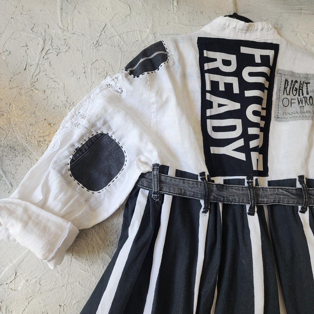 Plan Be / Concept Store Avangard Streetwear Kimino Upcycled Designer Couture Artisan Hand-stitched Patchwork