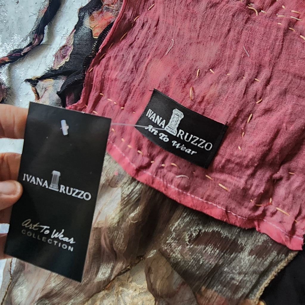 Angels Bordeaux / Victorian Jabot Avangard Upcycled Accessories Vintage Lace Burgundy Velvet Magnolia Sustainable Designer Concept