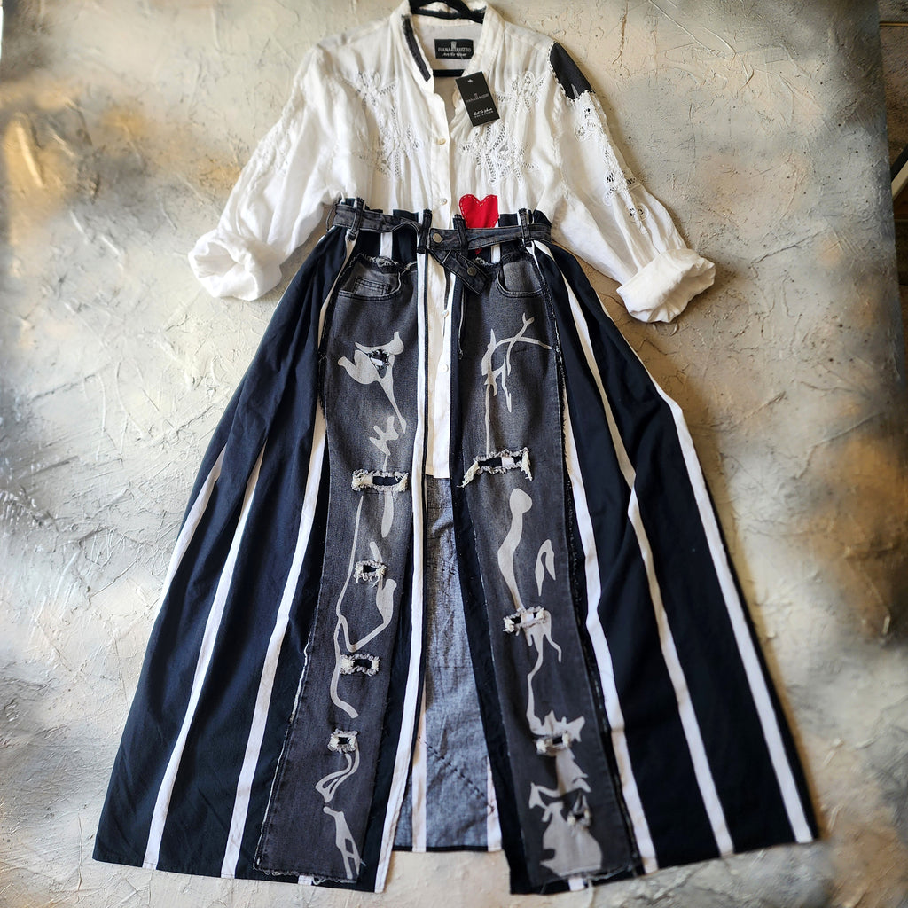 Plan Be / Concept Store Avangard Streetwear Kimino Upcycled Designer Couture Artisan Hand-stitched Patchwork