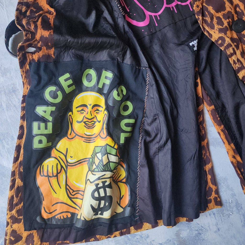 Amber Soul / Concept Store Streetwear Concept Avangard Patchwork Jacket Designer Upcycled Clothing Jacket Artisan