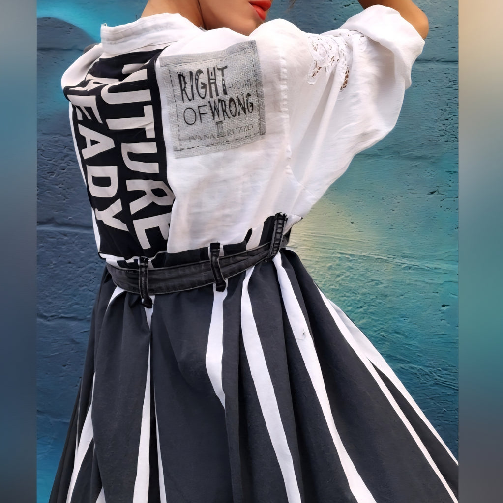 Plan Be / Concept Store Avangard Streetwear Kimino Upcycled Designer Couture Artisan Hand-stitched Patchwork