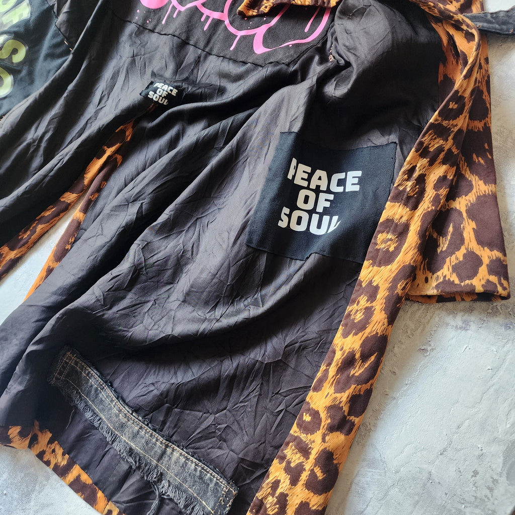 Amber Soul / Concept Store Streetwear Concept Avangard Patchwork Jacket Designer Upcycled Clothing Jacket Artisan