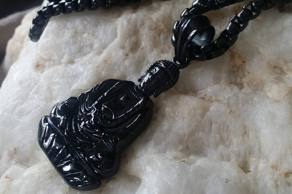 High Energy / Bohemian Mens Necklace Natural Hematite Chocker Massive Man necklace