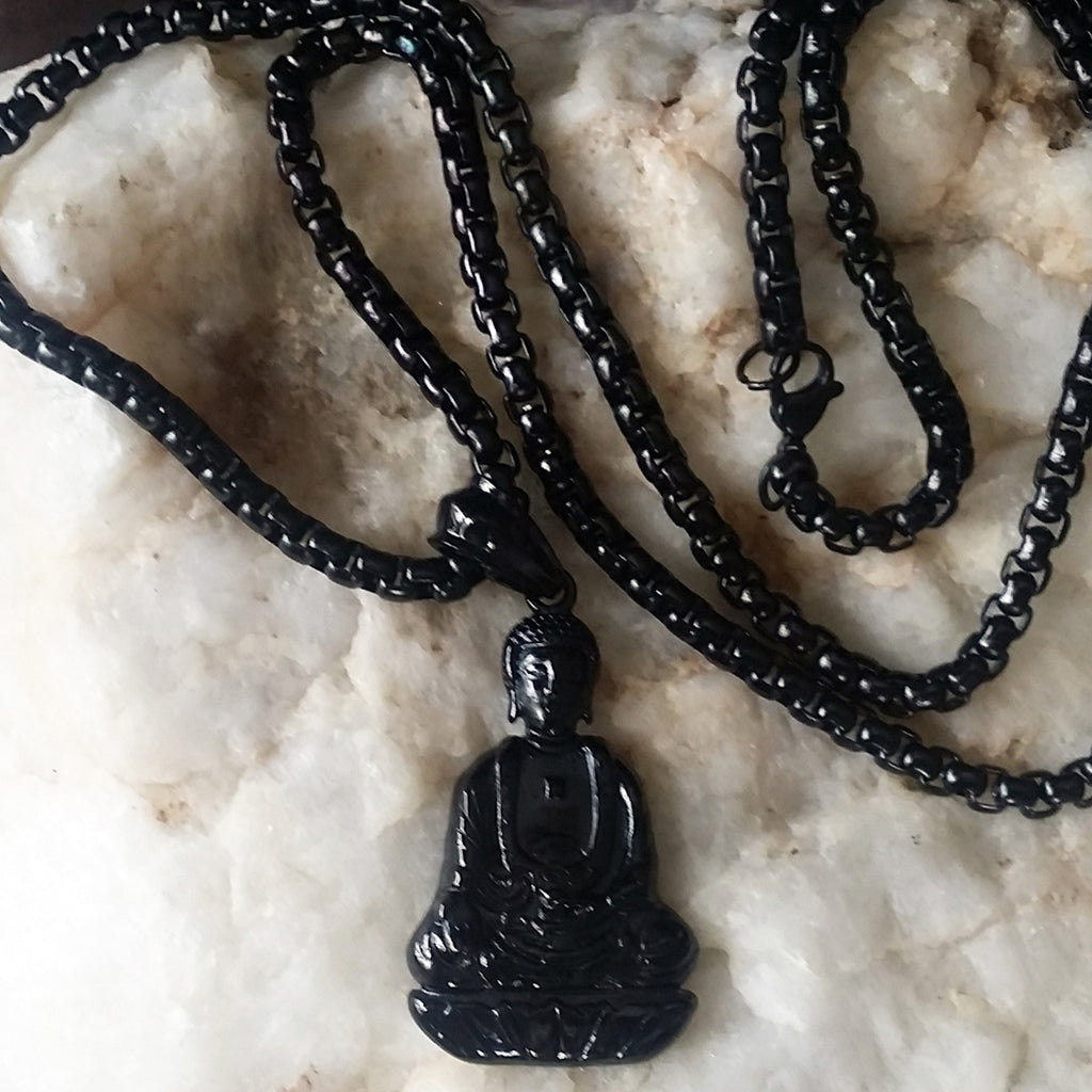 High Energy / Bohemian Mens Necklace Natural Hematite Chocker Massive Man necklace