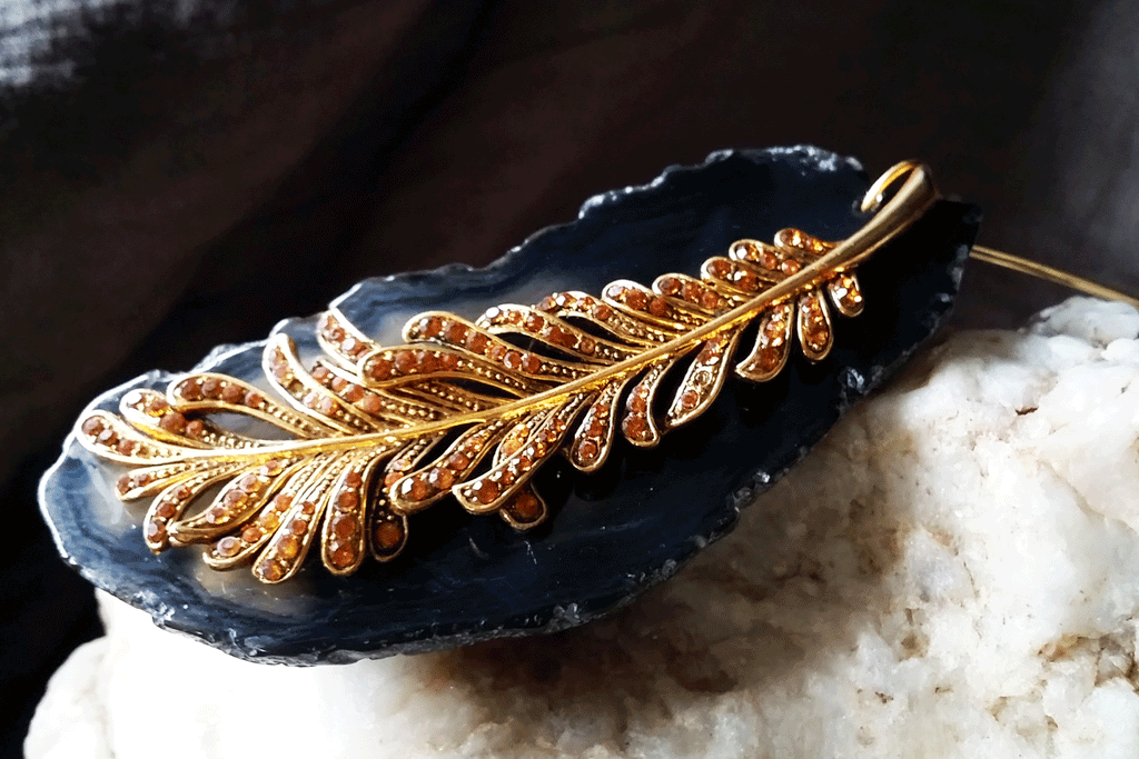 Sacrament Of Night / Artisan Boho Necklace Designer Jewelry Silver Floral Pendant Natural Black Agate Stone Unique Necklace Gift