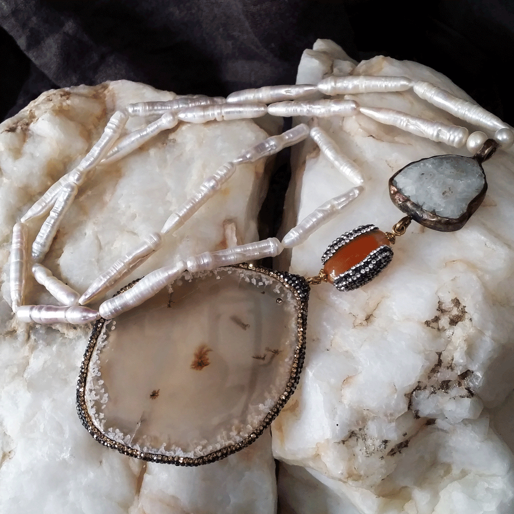 I Need To Know / Designer Jewelry Silver Necklace Natural Baroque Pearls Hypoallergenic Jewelry Most Popular Jewelry Gift For Women