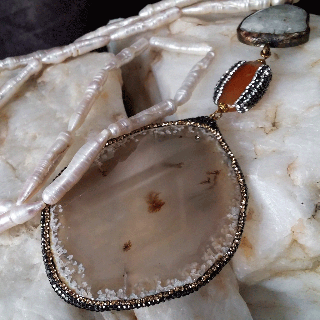 I Need To Know / Designer Jewelry Silver Necklace Natural Baroque Pearls Hypoallergenic Jewelry Most Popular Jewelry Gift For Women