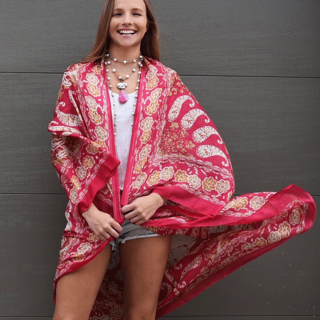 You Are Free / Designer Maxi Dress Boho Luxury Resort Wear Fabric Dress Artisan Concept Clothing Unique Upcycled Couture