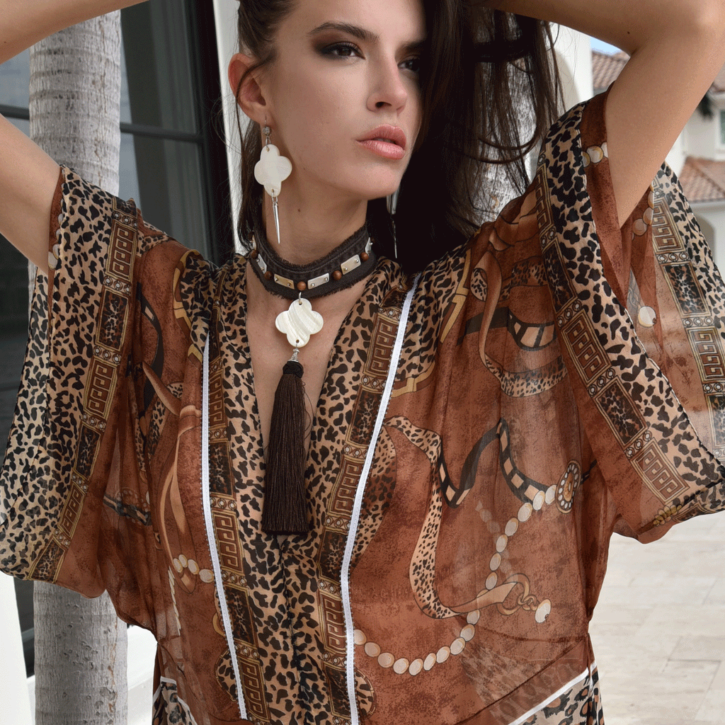 Beautifier / Designer Maxi Dress Boho Luxury Resort Wear Fabric 100% Silk Dress Artisan Concept Clothing Unique Upcycled Couture