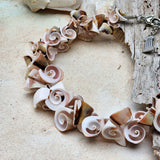 PURE WATTERS / Natural Ocean Shells Seashell Neckless Natural Shell Centerpiece Elegant Handmade Jewelry Perfect Gift for Her