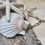 HOLLYWOOD MERMAIDS / Designer Mermade Jewelry Large Sea Star Necklace Ocean Shells  Necklace Boho Necklace for Mermade