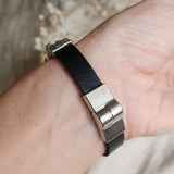 Belemnite / 6 / Designer Jewelry Raw Amber Stone Hypoallergenic Bracelet with Natural Amber Gift for Momen