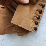English Riding Rocking Suit / Vintage Designer Jacket Vintage Jacket Up Boho Shabby Chic Jacket Repaired Boro Upcycled Jacket Jacket