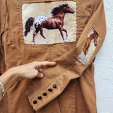 English Riding Rocking Suit / Vintage Designer Jacket Vintage Jacket Up Boho Shabby Chic Jacket Repaired Boro Upcycled Jacket Jacket