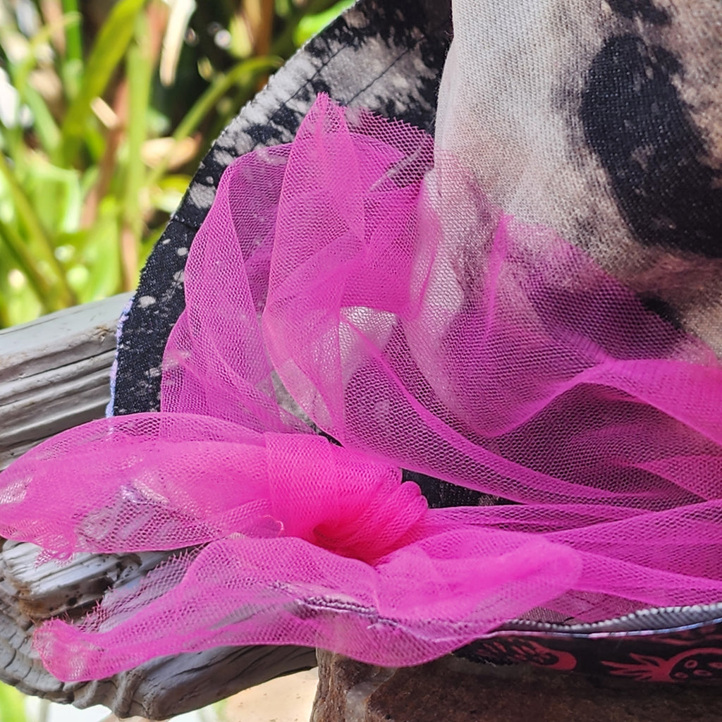 Tea Party / Concept Clothing Avngard Fashion Boro Techniques Hand-stitched Patchwork New Boho Top Hat Streetwear
