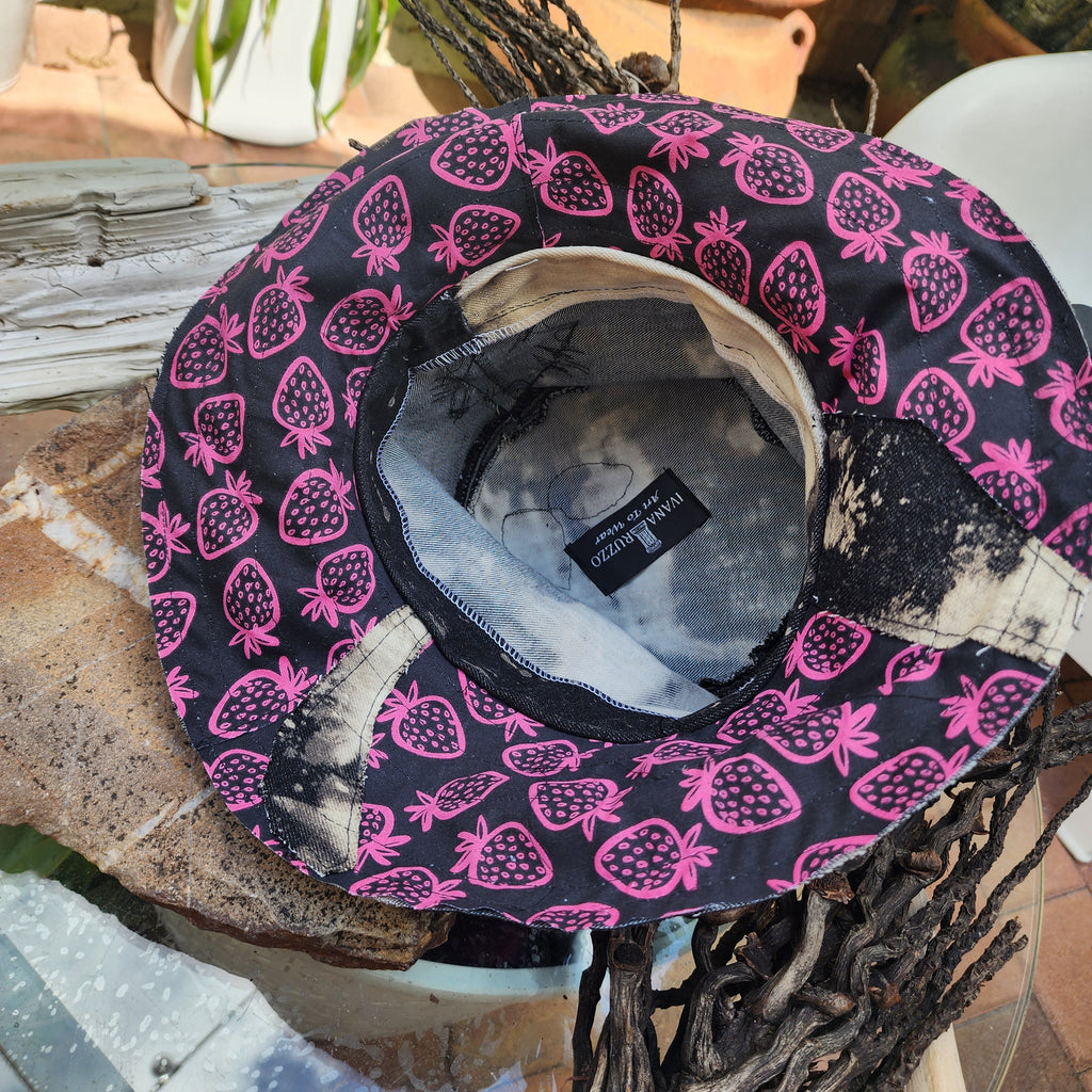 Tea Party / Concept Clothing Avngard Fashion Boro Techniques Hand-stitched Patchwork New Boho Top Hat Streetwear