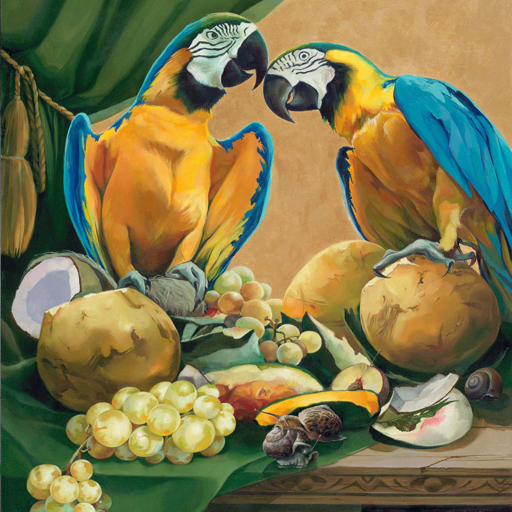Mr And Mrs. Parrot