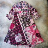 Dogs Angels / Designer Kimono Duster Upcycled Couture Vintage Denim Flannel Concept Boro Visvim Patchwork Sustainable Artisan