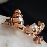 Seasons Of The Sea / Most Popular Jewelry Silver Gold Earrings Natural Pearls Studs Hypoallergenic Earrings Gift For Women