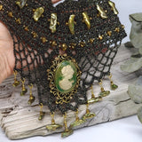 Ariadna / Designer Gold Nrcklace Natural Pearls Stone Hypoallergenic Crochet Jewelry Most Popular Jewelry Gift For Women