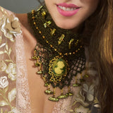 Ariadna / Designer Gold Nrcklace Natural Pearls Stone Hypoallergenic Crochet Jewelry Most Popular Jewelry Gift For Women