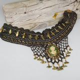 Ariadna / Designer Gold Nrcklace Natural Pearls Stone Hypoallergenic Crochet Jewelry Most Popular Jewelry Gift For Women