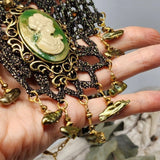 Ariadna / Designer Gold Nrcklace Natural Pearls Stone Hypoallergenic Crochet Jewelry Most Popular Jewelry Gift For Women