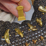 Ariadna / Designer Gold Nrcklace Natural Pearls Stone Hypoallergenic Crochet Jewelry Most Popular Jewelry Gift For Women