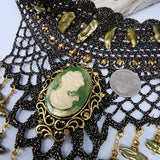 Ariadna / Designer Gold Nrcklace Natural Pearls Stone Hypoallergenic Crochet Jewelry Most Popular Jewelry Gift For Women