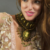Ariadna / Designer Gold Nrcklace Natural Pearls Stone Hypoallergenic Crochet Jewelry Most Popular Jewelry Gift For Women