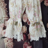 Bloom / Victorian Shabby Bloomers Ruffle Pants Rose Print Like Boho Print madnolia Rose Concept Store Avangard