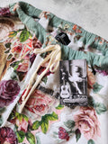 Venetian Rose / Bloomers Victorian Pants Shabby Chic Aplique Botticelli Venus Portrait Patchwork Romantic Chic Patched Avant-garde
