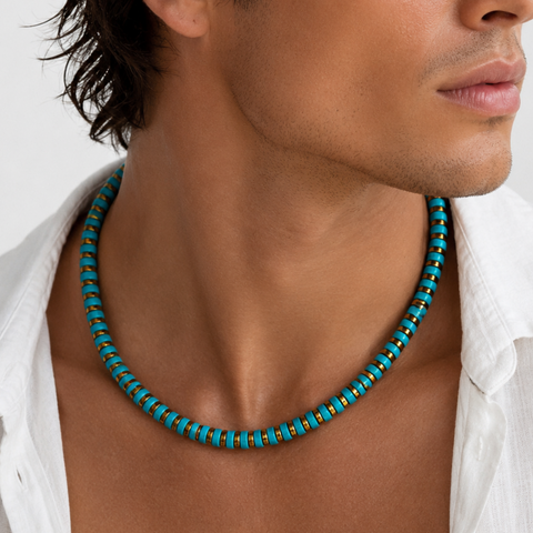 Desert / Necklace for Men Men's Jewelry Boho Man Gift Husband Boyfriend Men's Accessory