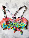 Garden Deluxe / New Age street-wear Avant-garde Accessories Crop-top Bralette Bra Cottagecore Bohemian Top Shabby Chic