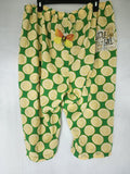 Cloudless Lemon / Bloomers Victorian Pants Shabby Chic Aplique Lemon Floral Print Patchwork Romantic Chic Patched Avant-garde