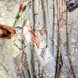 Cupid LOVE LETTERS / Designer Victorian Bloomers Ruffle European Cotton Love Letter Hand Patched  Distressing  Patchwork Floral Prints