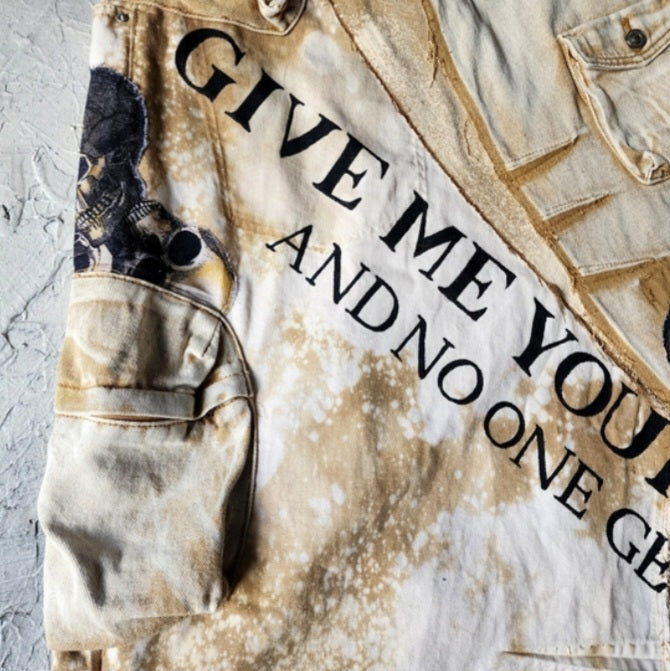 GIVE ME YOUR CANDY / Designer Maxi Skirt Upcycled Couture Artisan Avant-garde Patchwork Handcrafted Sustainable