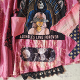 ASSHOLES LIVE FOREVER / Concept Clothing Avngard Fashion Boro Tech Recycled Linen Hand-stitched Patchwork New Ege Boho Streetwear