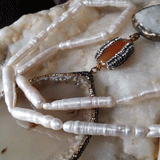 I Need To Know / Designer Jewelry Silver Necklace Natural Baroque Pearls Hypoallergenic Jewelry Most Popular Jewelry Gift For Women