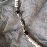 Los Alamos / Bohemian Mens Necklace Natural Stones Chocker Massive Man necklace