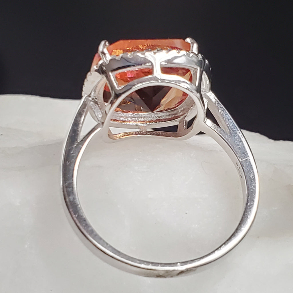 Day To Night / 8 / Designer Jewelry Alexandrite Stone Unique Ring Hypoallergenic Silver 925 Ring Gift for Momen